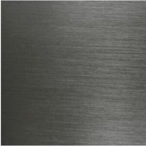 Brushed black decorative sheet