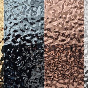 Fale wody blacha dekoracyjna