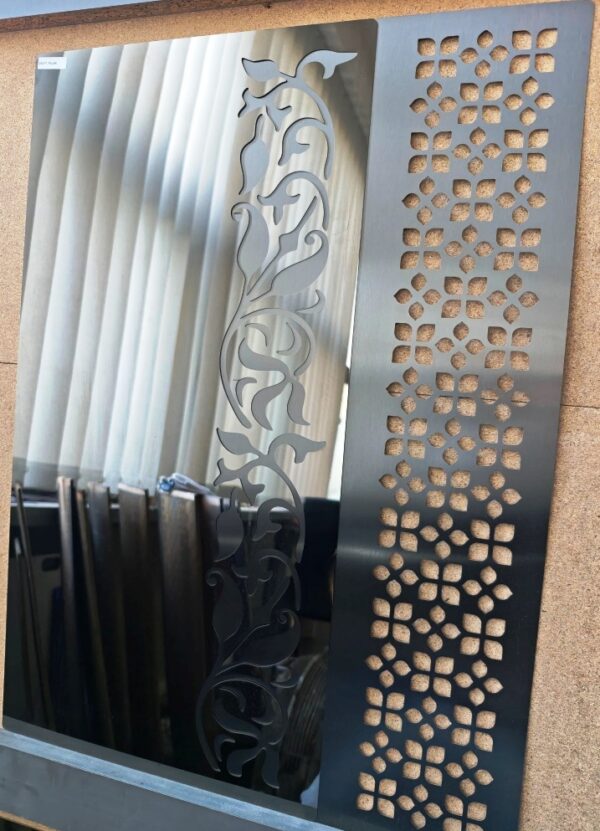 Blacha ozdobna nierdzewna grafit, gunmetal polerowana, lustro